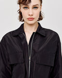 ACC-43-1018-529 CROPPED BLK JACKET