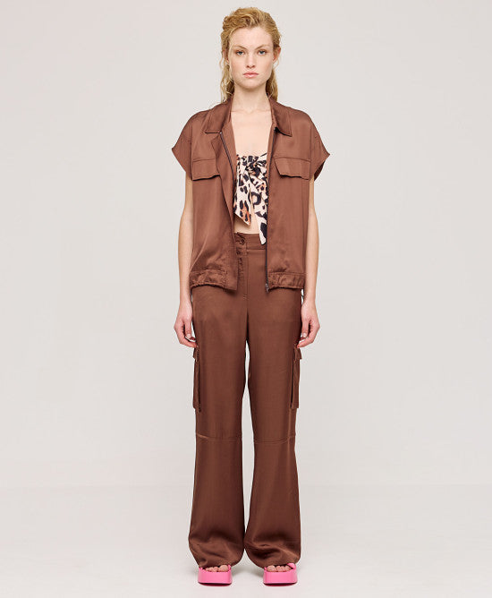 ACC-43-1027-100 CHOCOLATE  JACKET