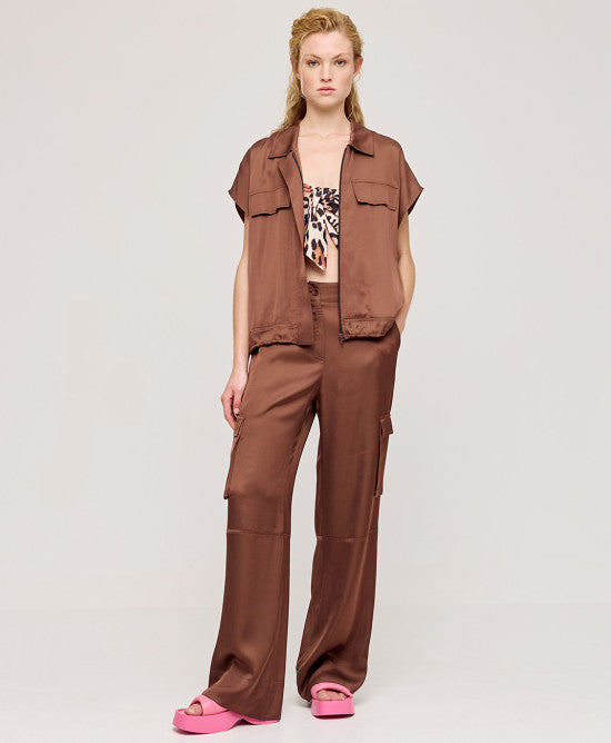 ACC-43-1027-100 CHOCOLATE  JACKET