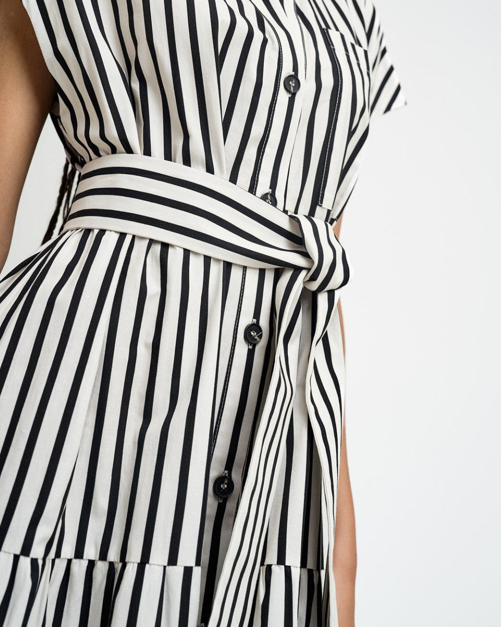 ACC-43-3340-061 STRIPED SHIRT DRESS