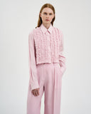 ACC-43-7015-780 PINK RUFFLE SHIRT