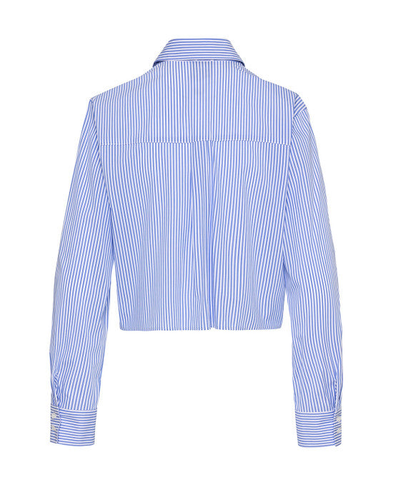 ACC-43-7015-780 BLUE RUFFLE SHIRT