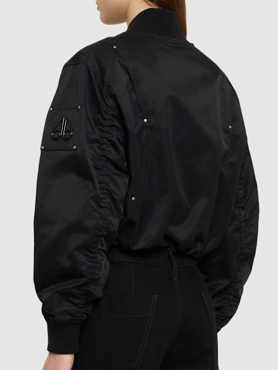 MKN-M14LJ169 ROUGEMONT BLACK CROP JACKET