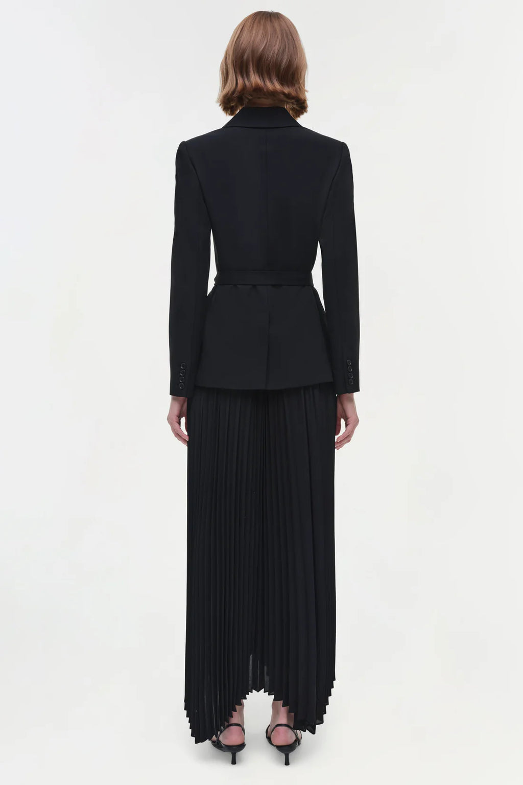 SMK-AMBRETTA BLACK COMBO BLAZER DRESS