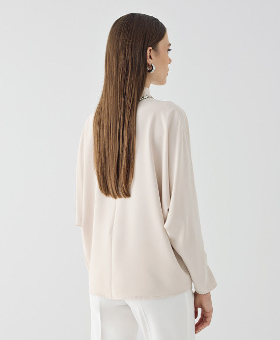 ACC-44-2134-131 VANILLA BEADED TOP