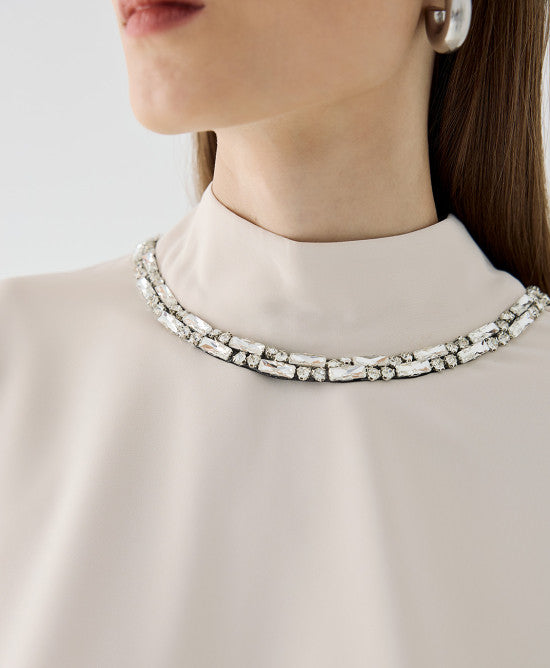 ACC-44-2134-131 VANILLA BEADED TOP