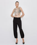 ACC-44-7014-911 BLACK&WHITE BLOUSE