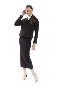 O&E-MC5497B BLACK WRAP TOP