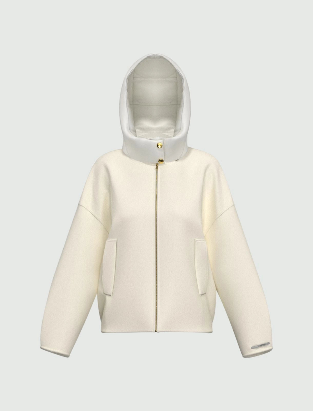 EBM-252508602 ERITEA BLACK HOODED JACKET