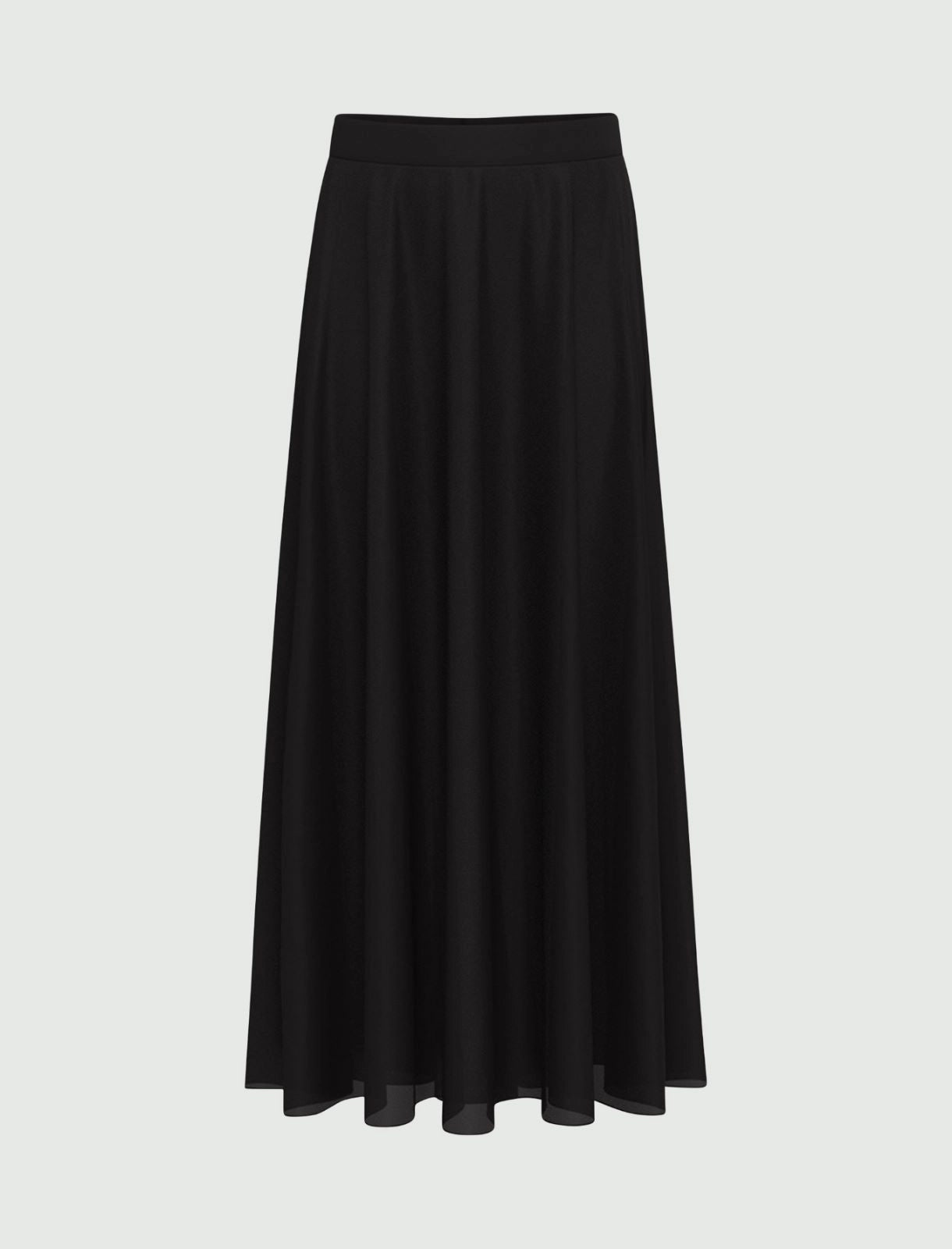 EBM-24251004 ACERI BLACK SKIRT