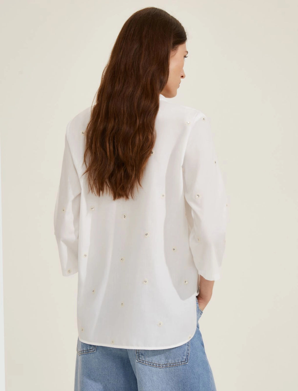 EBM-251511115 BRUSSON WHITE BLOUSE
