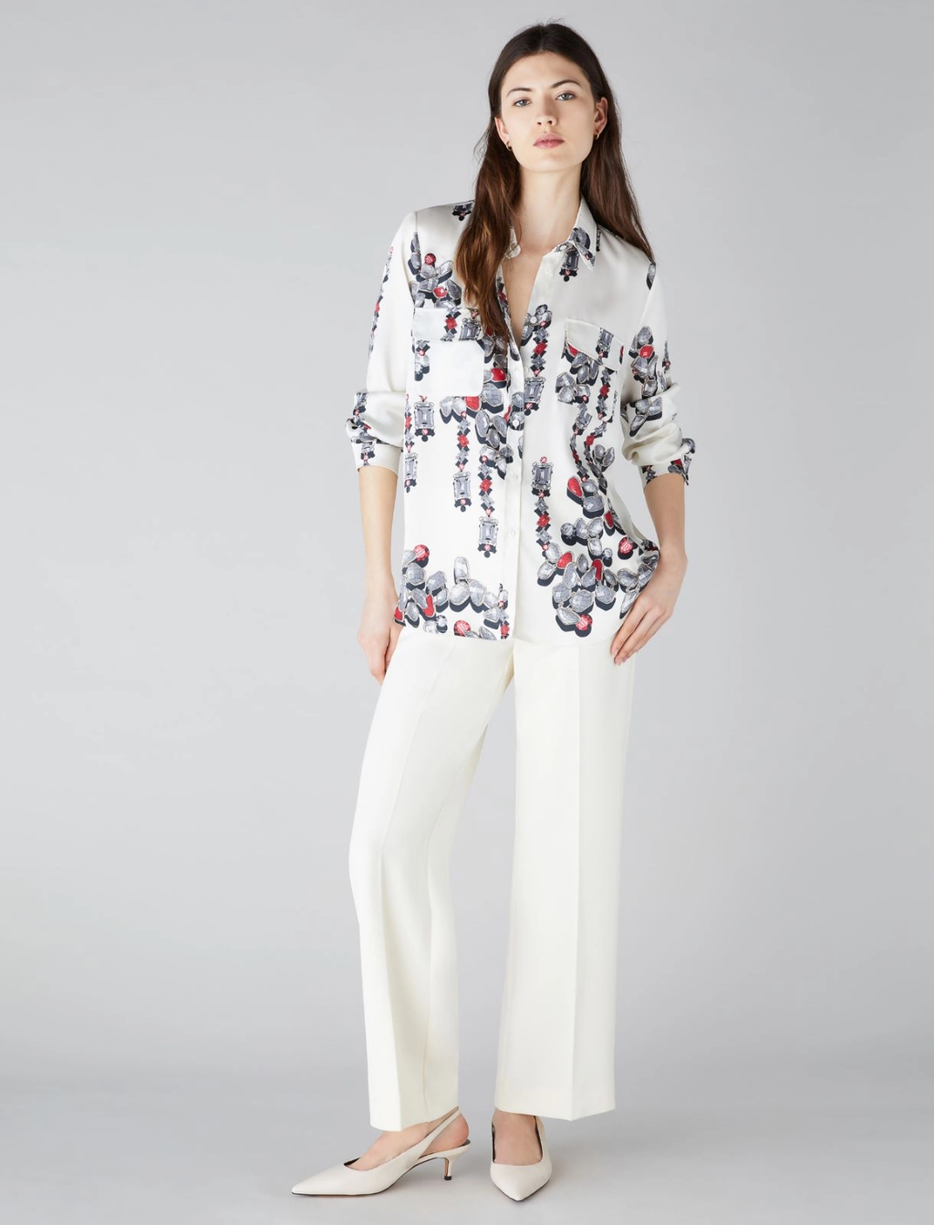 EBM-242511609 CERES IVORY BLOUSE