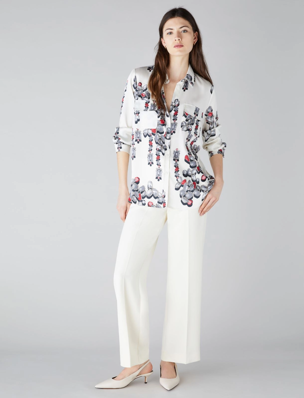 EBM-242511609 CERES IVORY BLOUSE