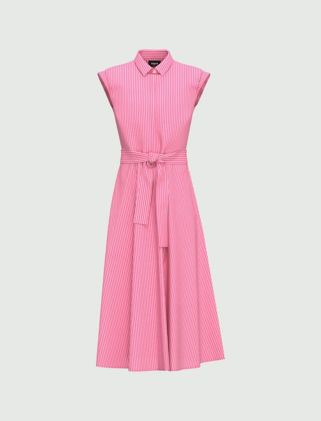 EBM-251522120 INNING PINK STRIPE DRESS
