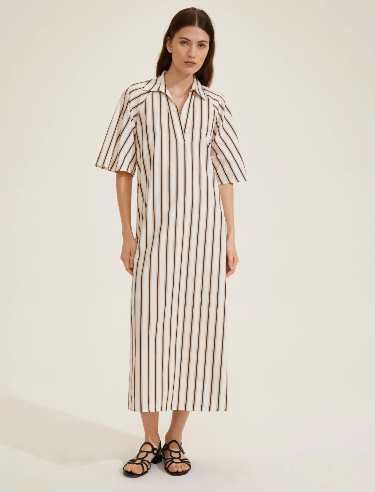 EBM-251522151 AMACA BLACK SHIRT DRESS