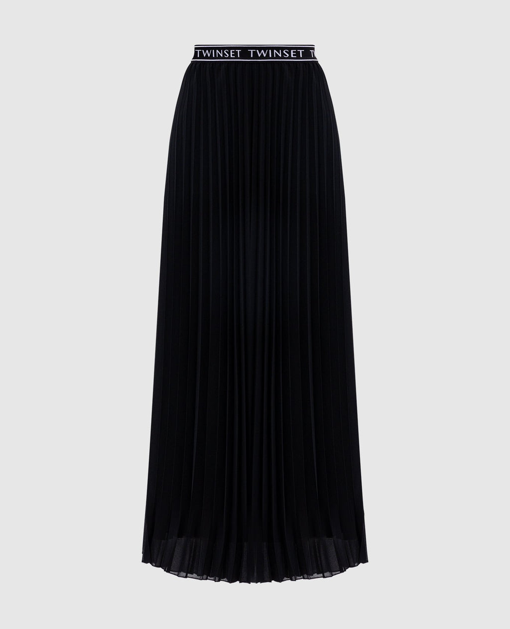 TWS-252TF2120 BLACK PLEATED SKIRT