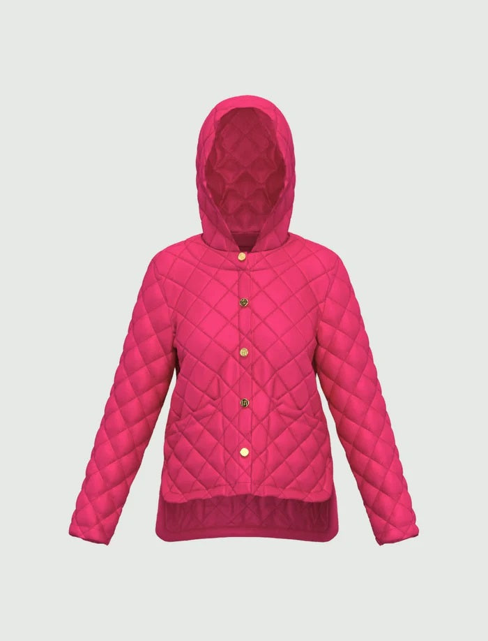 EBM-2415481011200 BLACK GHIERA QUILT JACKET