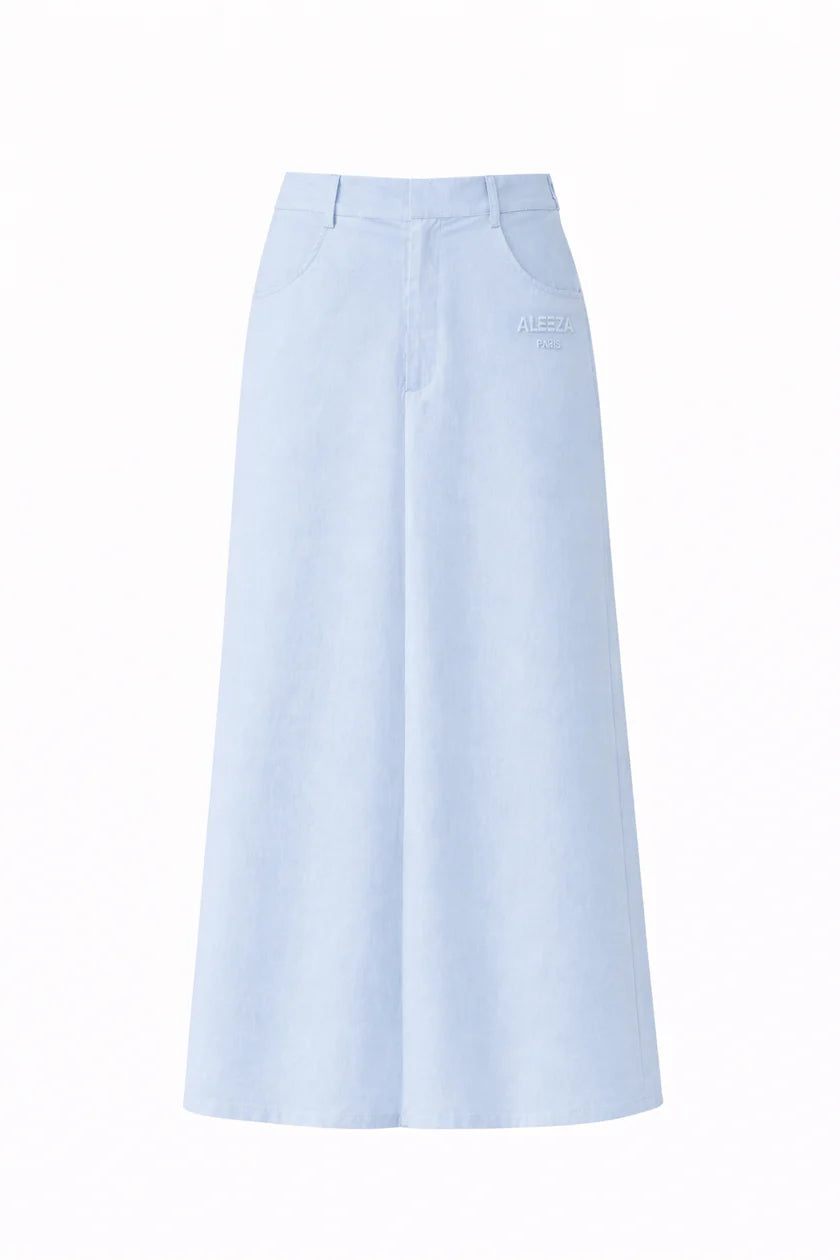 ALZ-S092 BLUE URBAN SKIRT