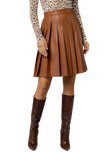 APP-F23-338 CARAMEL TRIBECA SKIRT