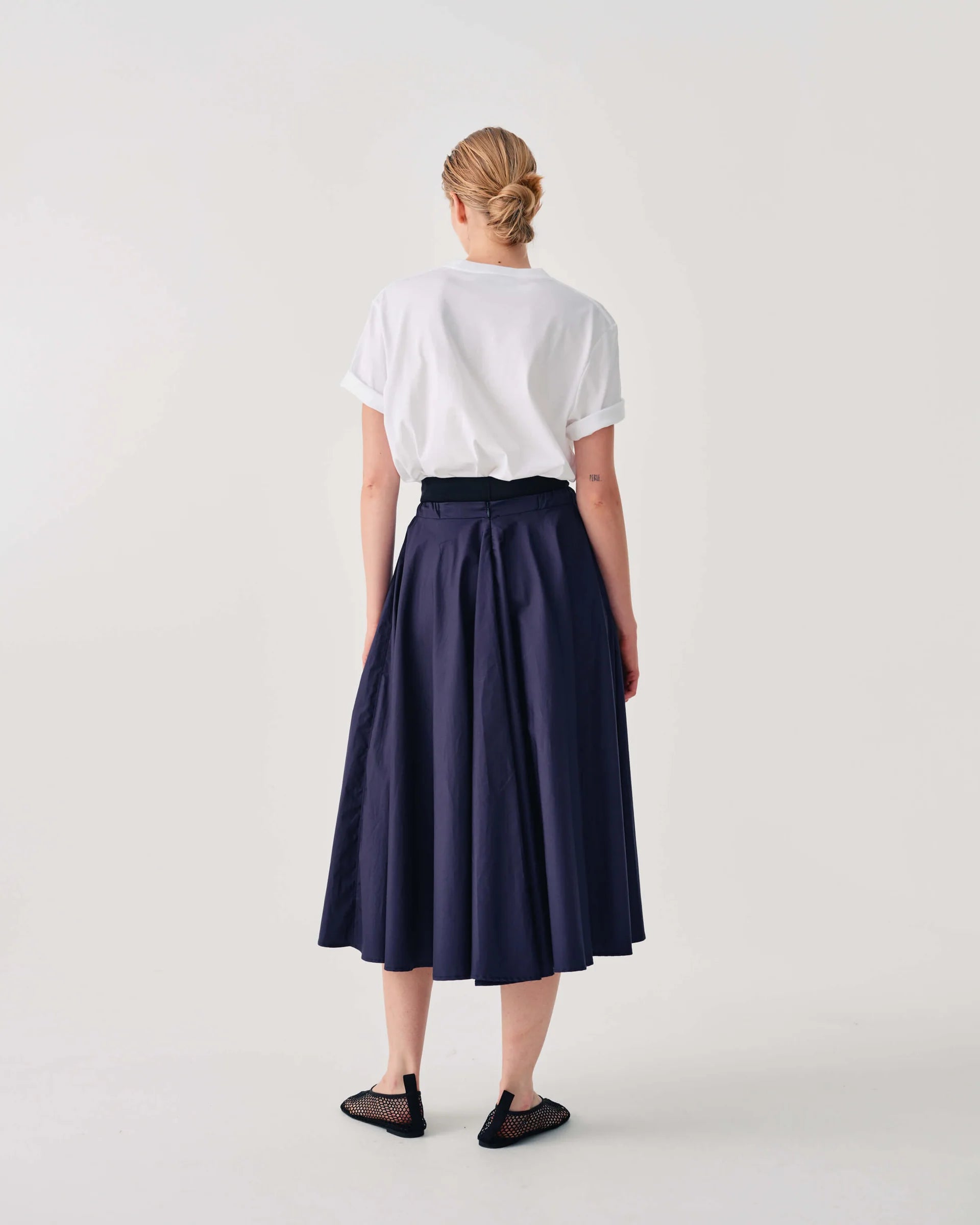 BEA-26FE5959RUB NAVY ROPE SKIRT