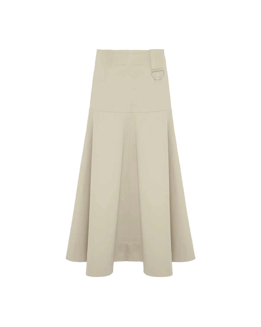 BEA-26FE5971GAB KHAKI PANEL SKIRT