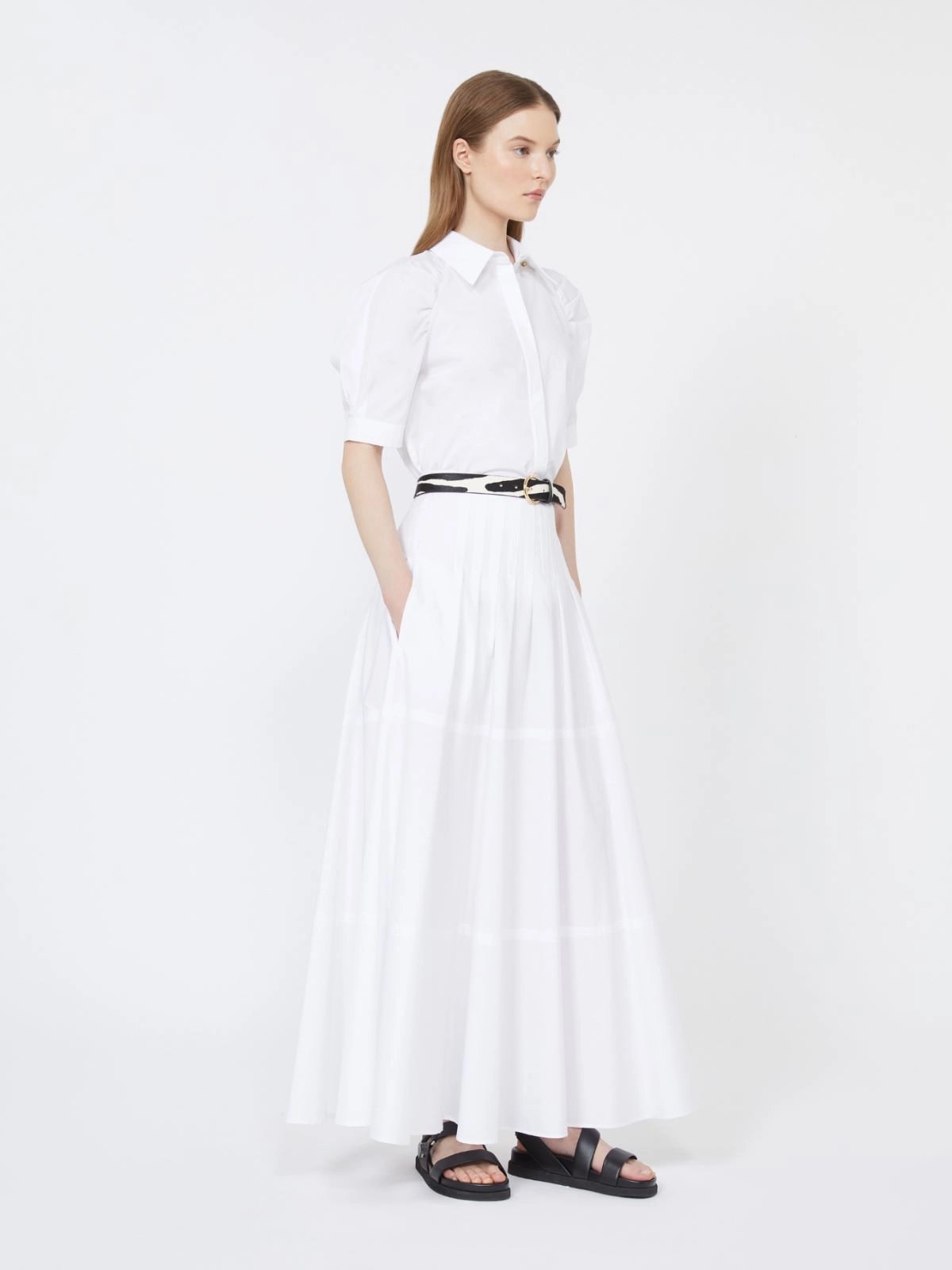 MAX-261610105 MSTOPERA WHITE SKIRT