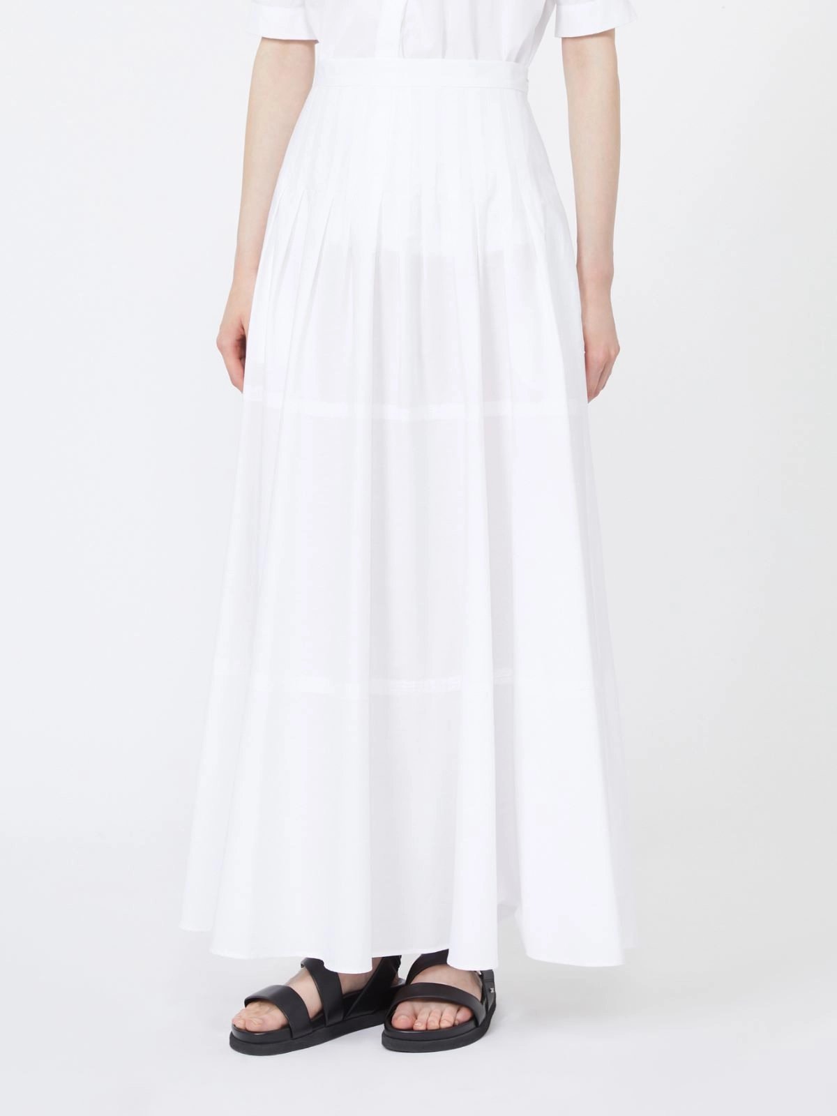 MAX-261610105 MSTOPERA WHITE SKIRT
