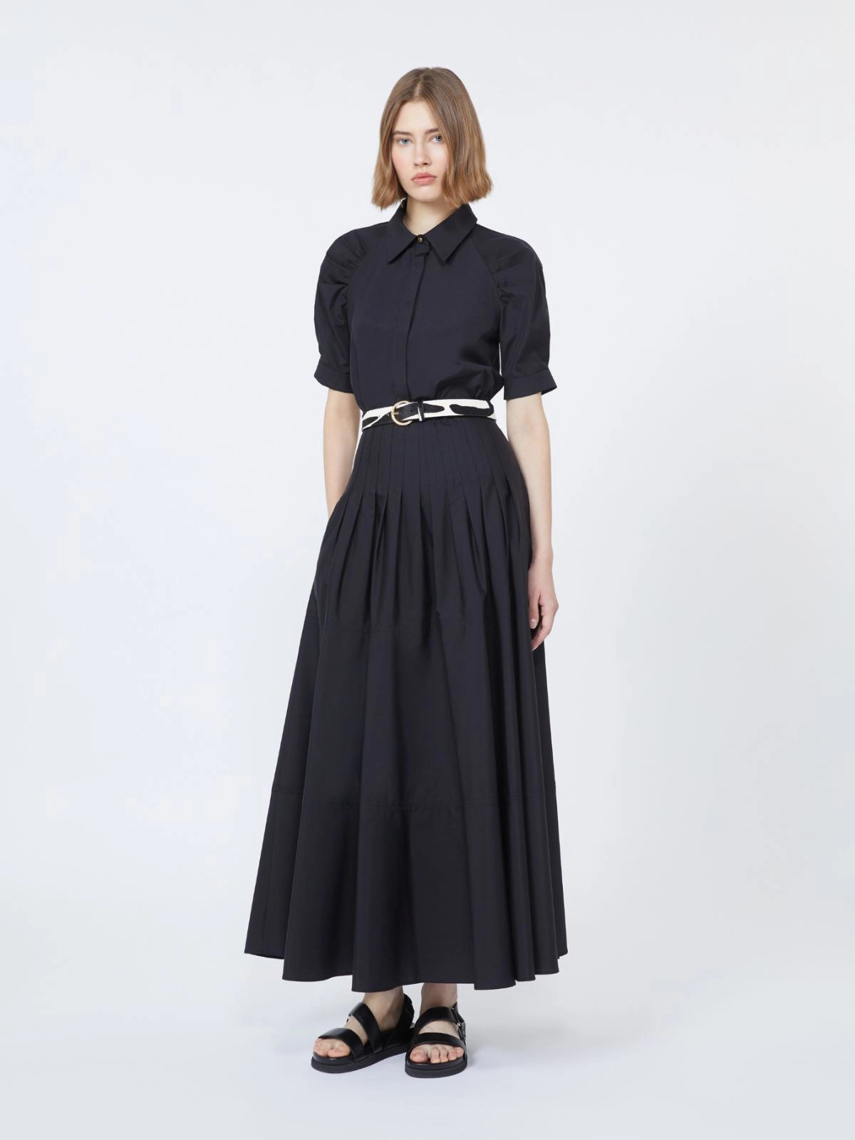 MAX-261610105 MSTOPERA BLACK SKIRT
