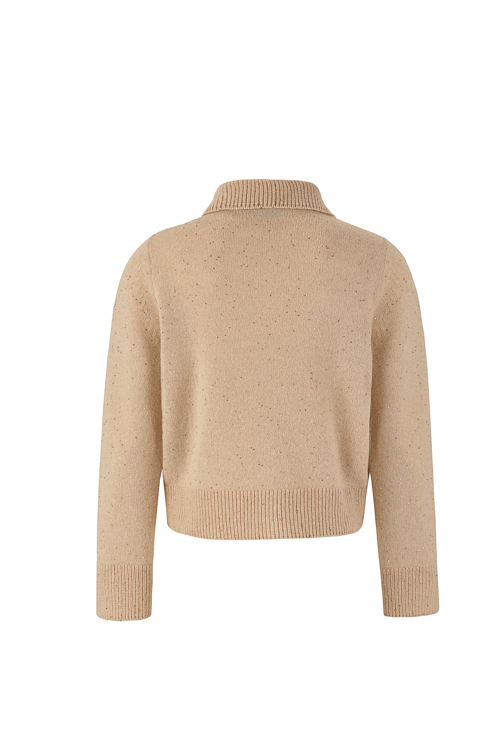 DXT-61105 BEIGE KNIT CARDIGAN