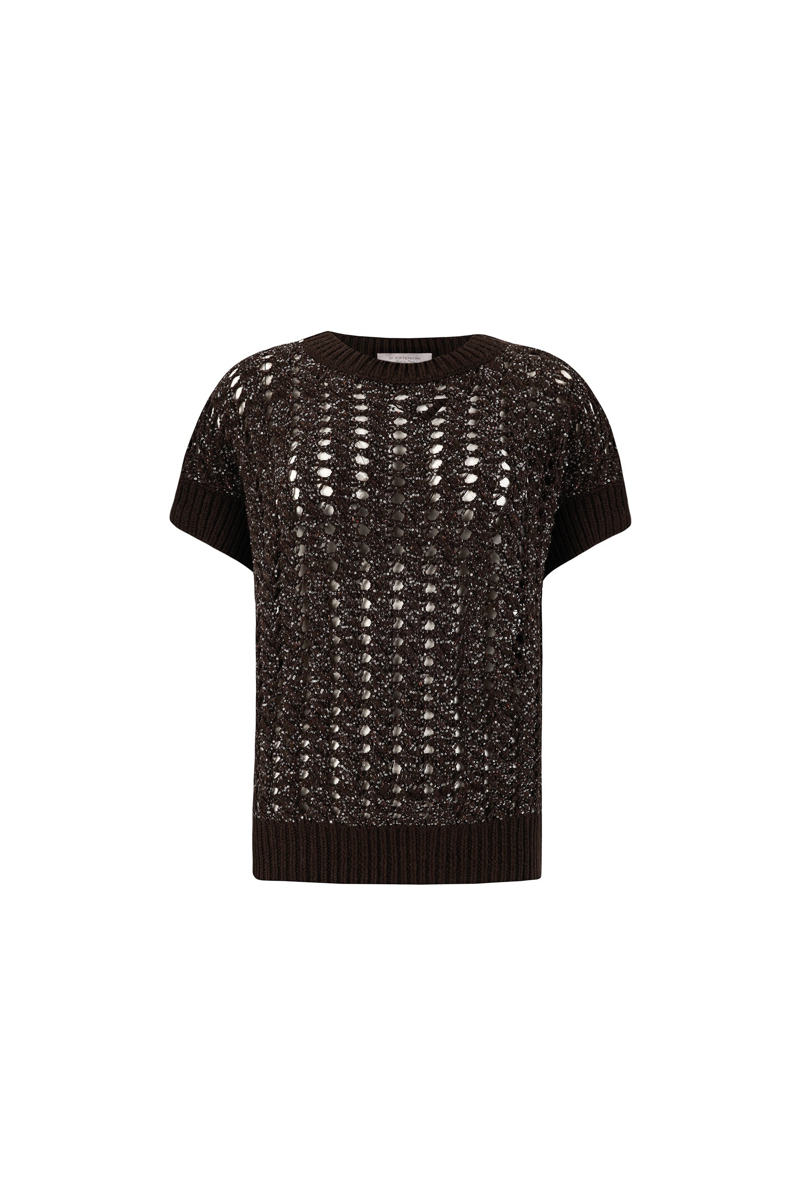 DXT-61185 BROWN MESH VEST