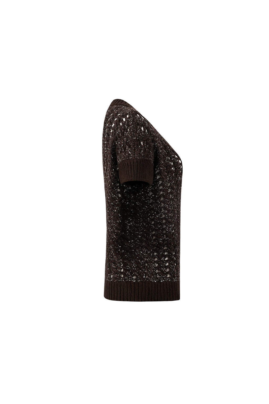 DXT-61185 BROWN MESH VEST