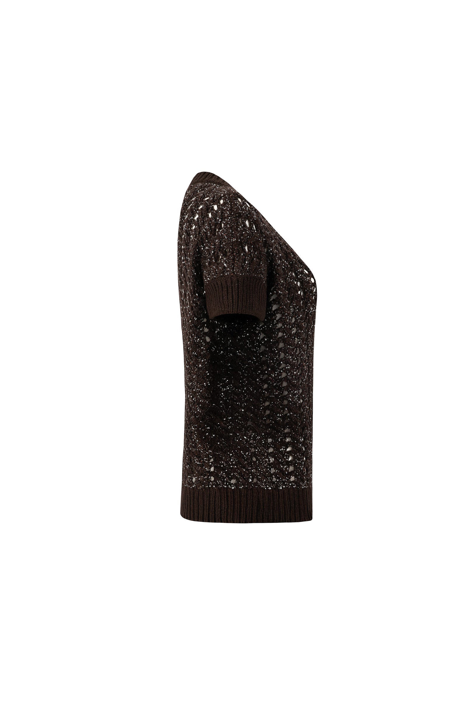 DXT-61185 BROWN MESH VEST