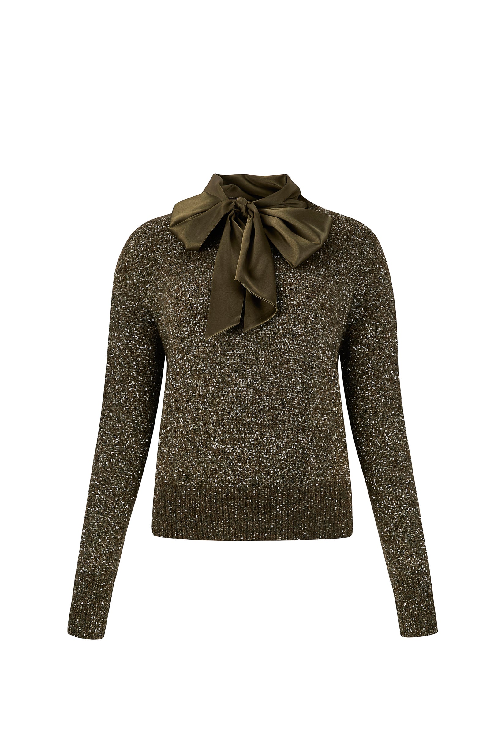 DXT-61297 BROWN SHINY KNIT TOP