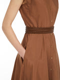 MAX-241622103 AMPEX  DRESS IN BROWN OR BLACK