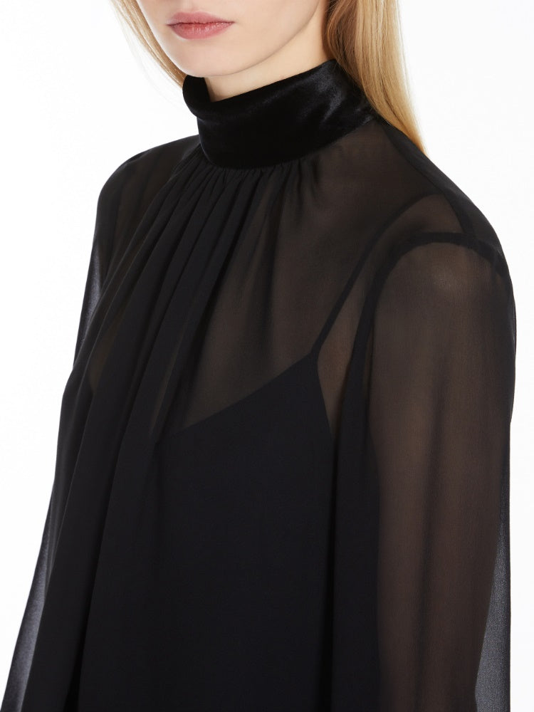MAX-2426266014 FINALE BLACK BLOUSE