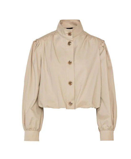 ACC-63-1020-856 VANILLA BUTTON JACKET