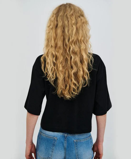 ACC-63-2053-700 BLACK OVERIZED TOP