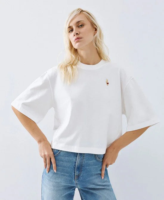 ACC-63-2053-700 WHITE OVERIZED TOP