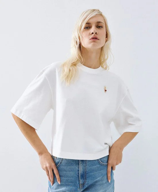 ACC-63-2053-700 WHITE OVERIZED TOP