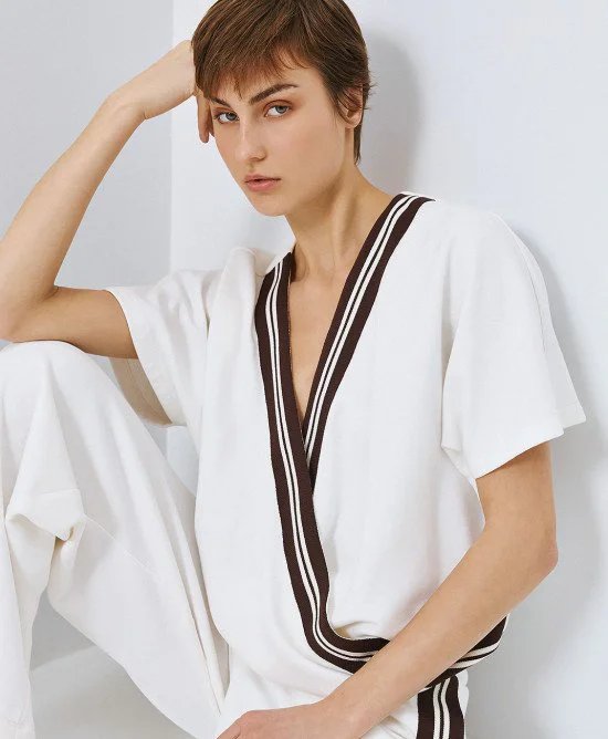 ACC-63-2145-766 WHITE WRAP TOP