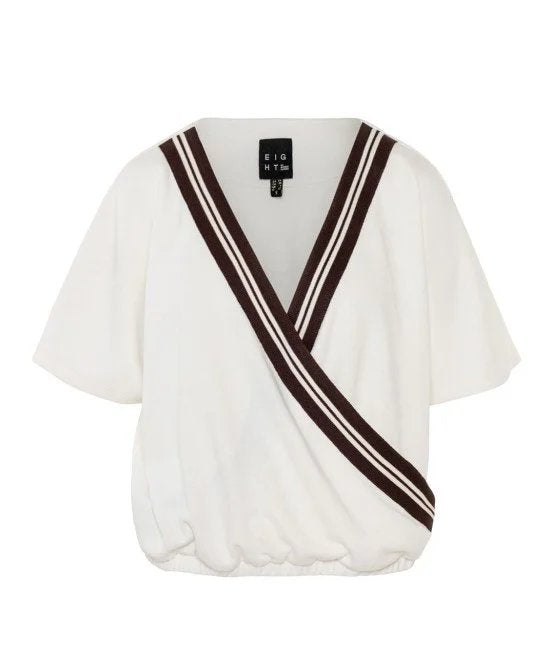 ACC-63-2145-766 WHITE WRAP TOP