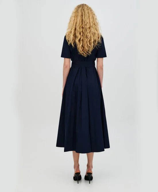 ACC-63-3318-187 NAVY POCKET SHIRT DRESS