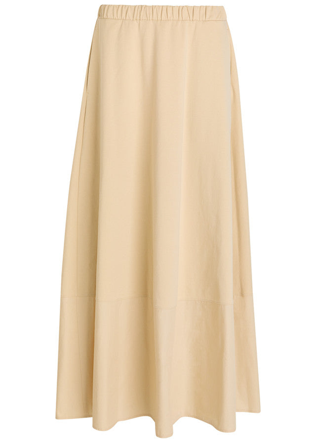 MM-261677101 MMLRIBES CAMEL SKIRT