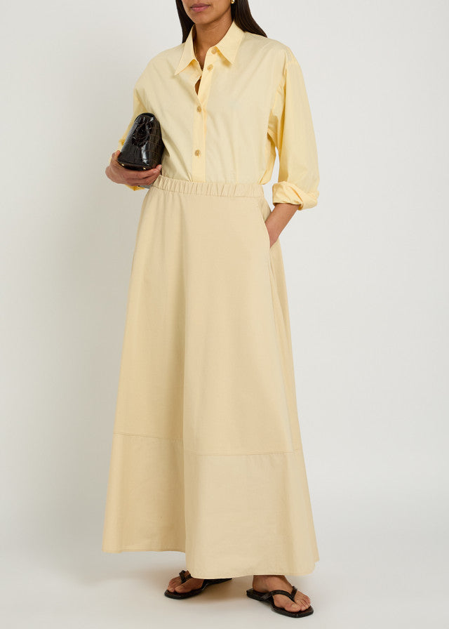 MM-261677101 MMLRIBES CAMEL SKIRT