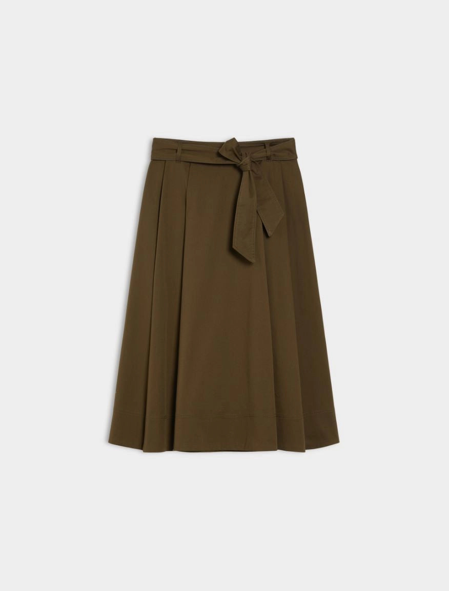 IBL-21710101 IBLZUPPA KHAKI TIE SKIRT