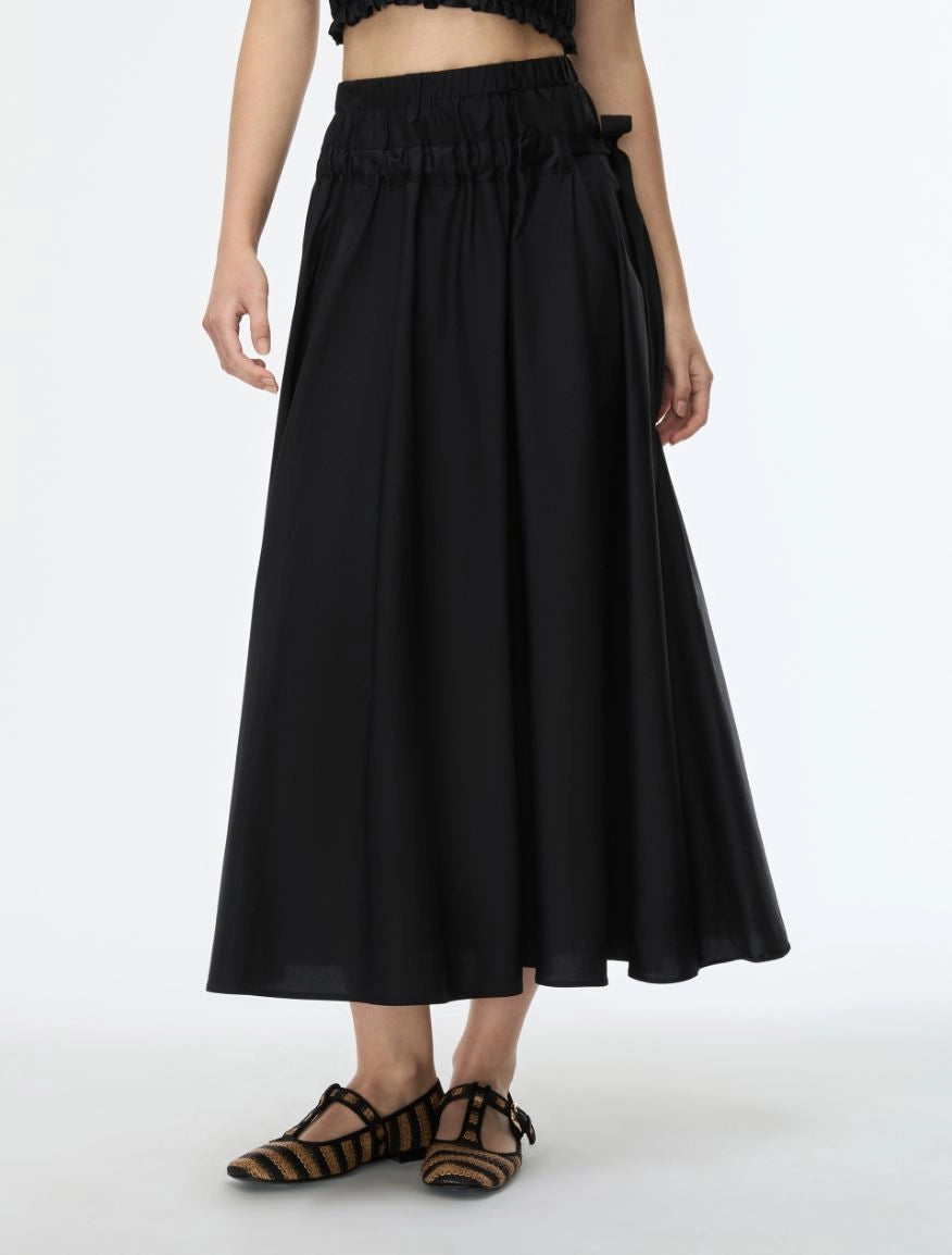 IBL-21710105 IBLPANFILO BLACK BOW SKIRT