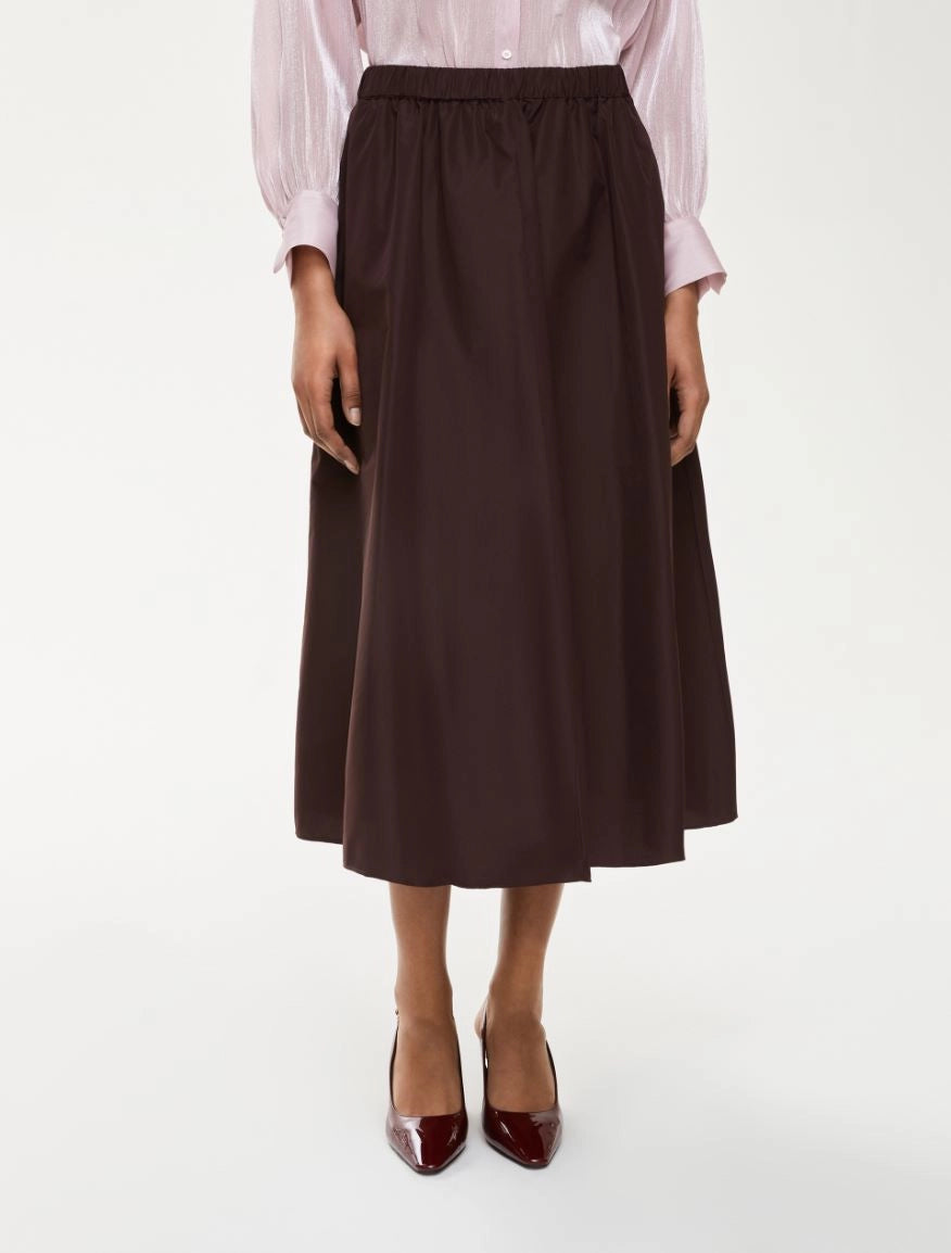 IBL-252710611 CAVALLO BORDEAUX ELASTIC SKIRT