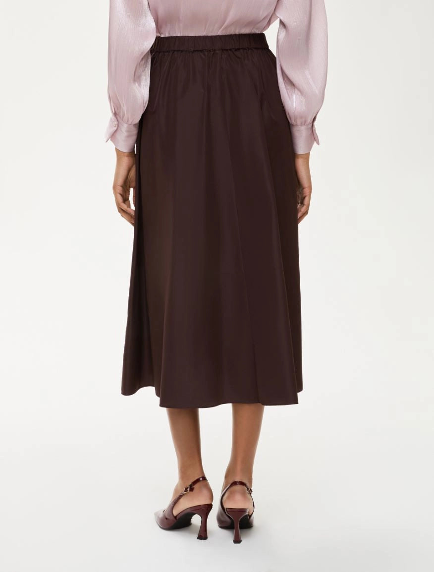 IBL-252710611 CAVALLO BORDEAUX ELASTIC SKIRT