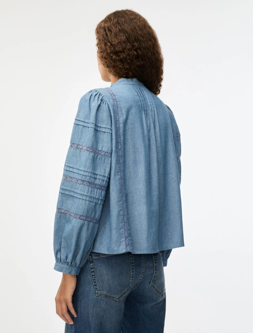 IBL-21711102 IBLGHIANDOLA DENIM BLOUSE