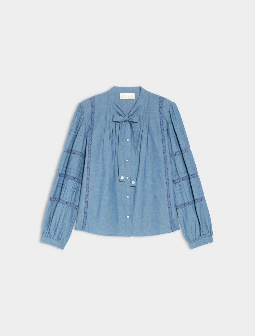 IBL-21711102 IBLGHIANDOLA DENIM BLOUSE